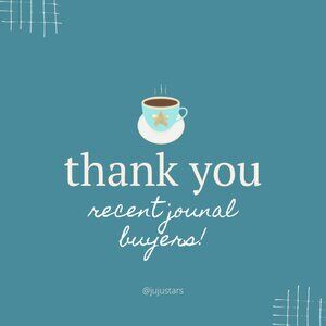 Thank You to Journal Buyers